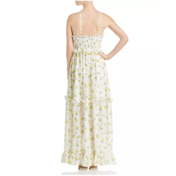 Betsey Johnson Marigold Ruffle Tiered Maxi Dress - Picture 6 of 8
